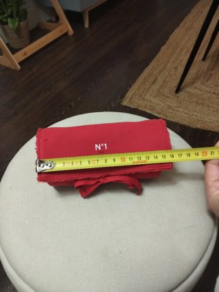 Neceser Chanel Rojo Pequeño