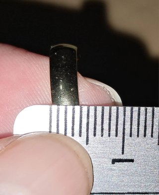 Aros 16x4mm Oro 18k Lisos