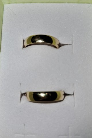Aros 16x4mm Oro 18k Lisos