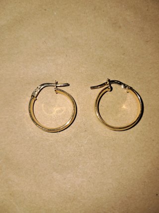 Aros 16x4mm Oro 18k Lisos