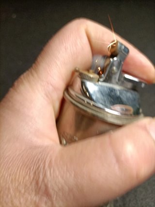 Mechero de mesa Napoleón a caballo águila
