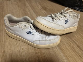 Zapatillas Nike Blancas y Azules 42 (26,5cm)