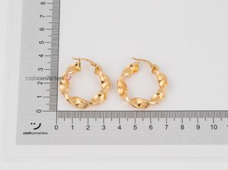 argollas oro 18k