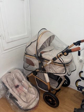 Carro de bebé 2 piezas: capazo y silla