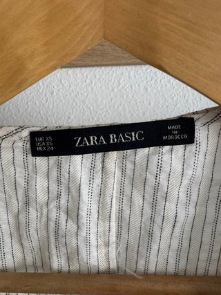 Mono Zara Basic Rayas Talla XS