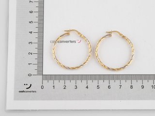 argollas oro 18k