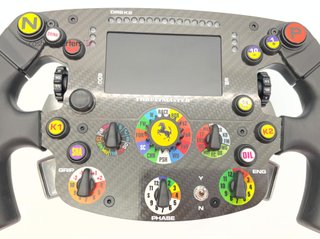 volante pc thrustmaster formula wheel add-on ferrari sf1000 edition