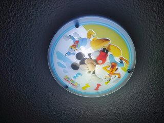 Lampara Plafón juvenil Mickey Mouse Clubhouse