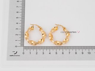 argollas oro 18k