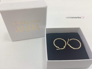 pendientes oro 18k