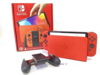 nintendo switch oled mario red edition