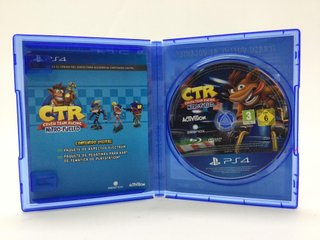 crash team racing nitro fueled ps4