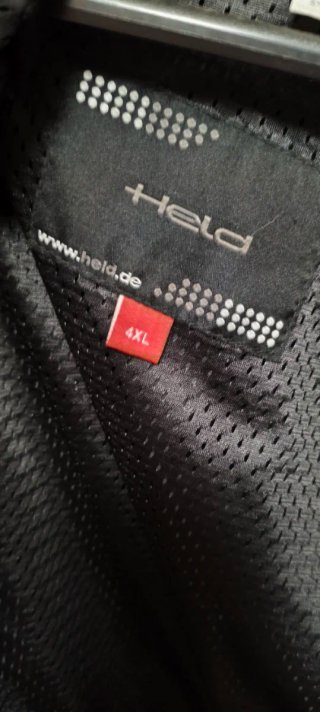 Chaqueta Moto Held Adventure Touring Negra