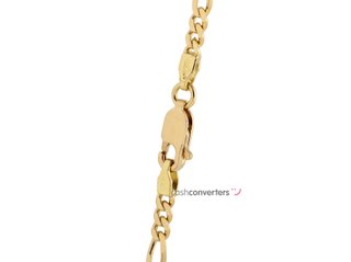 cadena oro 18k 30cm