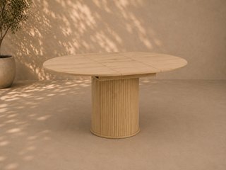 Mesa de madera extensible