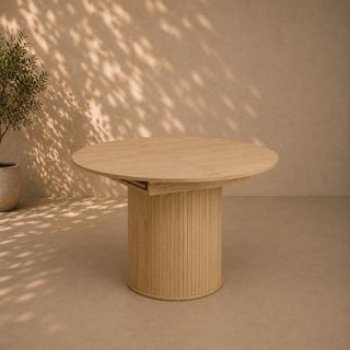 Mesa de madera extensible