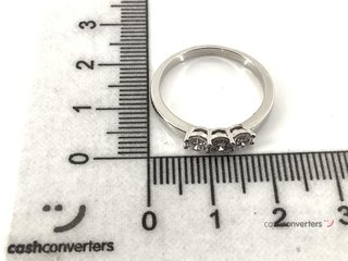 anillo oro 18k con piedra con diamante de laboratorio
