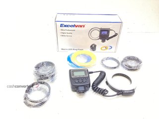 accesorio flash excelvan macro led ring flash