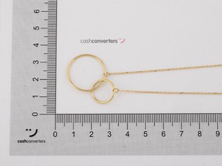 cadena oro 18k 22cm