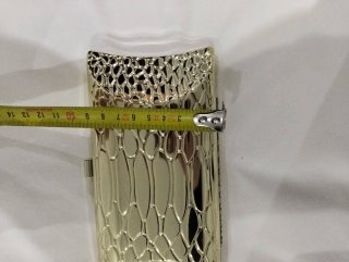 Clutch Dorado Texturizado
