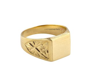 sello oro 18k t. 15 (17,52 mm)