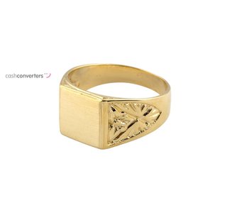 sello oro 18k t. 15 (17,52 mm)