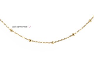 cadena oro 18k 22.5cm