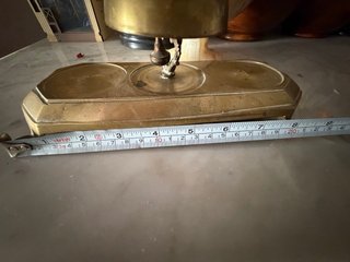 Timbre antiguo de bronce vintage