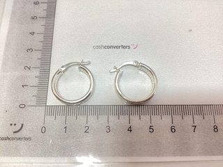 argollas plata 925mm