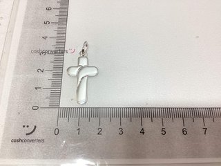 crucifijo plata 925mm