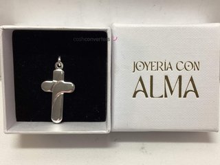 crucifijo plata 925mm