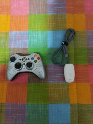 Controller Xbox 360 Halo + Connettore PC