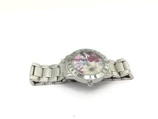 reloj pulsera señora christian lacroix flores