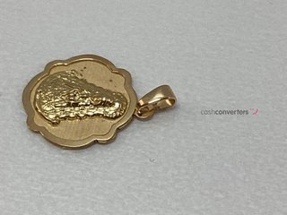 medalla oro 18k