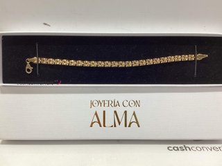 pulsera oro 18k