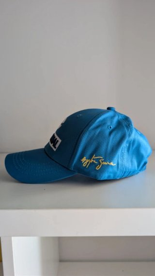 Cappellino Ayrton Senna Blu e Bianco