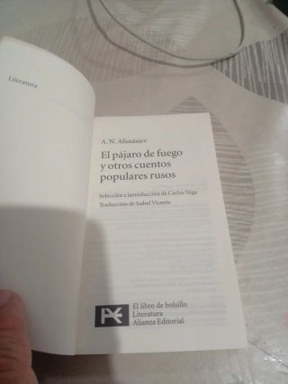 El pájaro de fuego y otros cuentos populares rusos