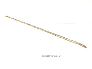 cadena oro 18k 55cm