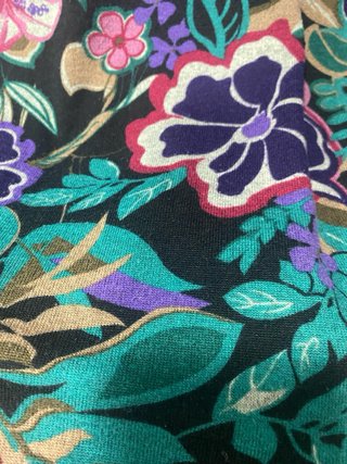 Vestido floral corto