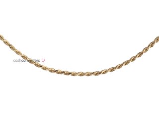 cadena oro 18k 25cm