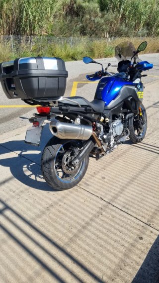 BMW F 750 GS Azul/Plata