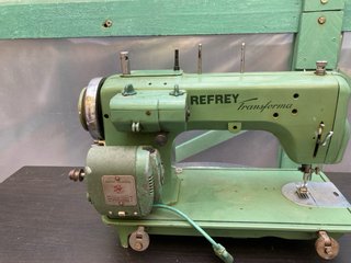 2.Máquinas de coser Refrey  y Alfa j
