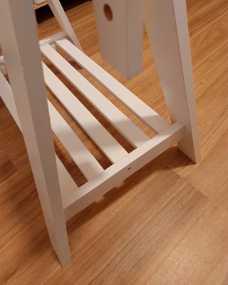 Caballete blanco IKEA