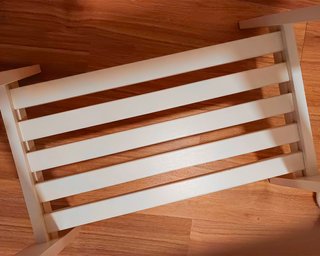 Caballete blanco IKEA