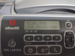 Fax, Telefono e Stampante Olivetti