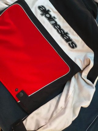Chaqueta moto Alpinestars Stella M roja negra