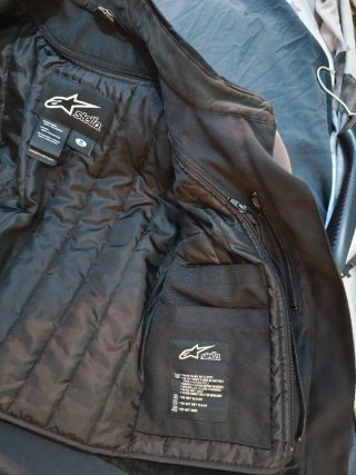 Chaqueta moto Alpinestars Stella M roja negra