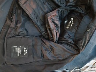 Chaqueta moto Alpinestars Stella M roja negra