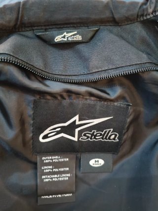 Chaqueta moto Alpinestars Stella M roja negra