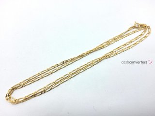 cadena oro 18k 26cm